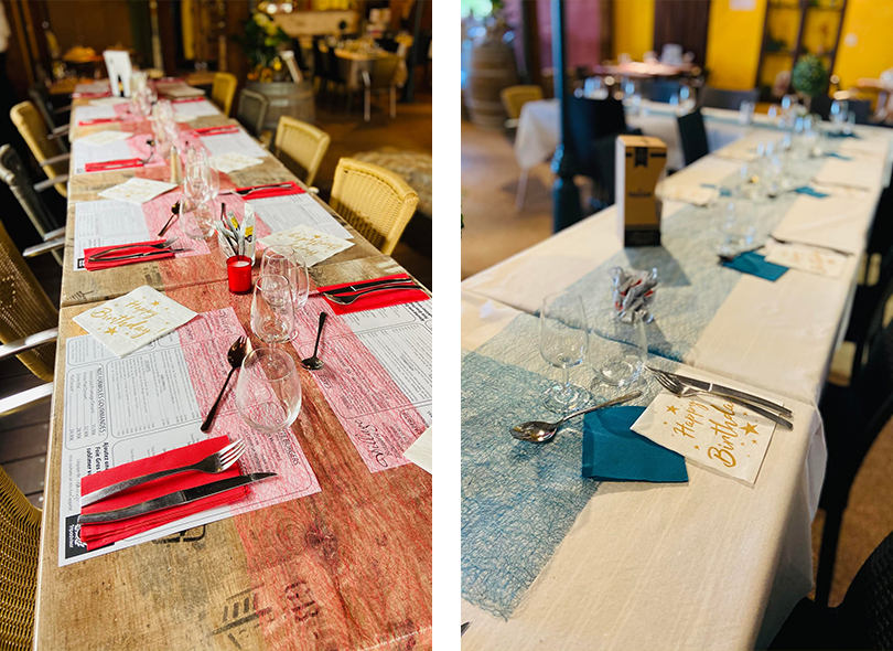 Repas de groupe - Ô Village - restaurant OBJAT